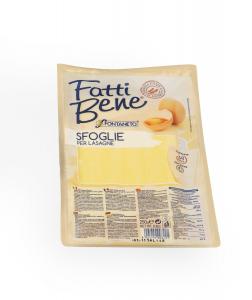 FONTANETO Pasta fogli di Lasagne 250 g - TMC 10 settimane - 4 minuti di cottura