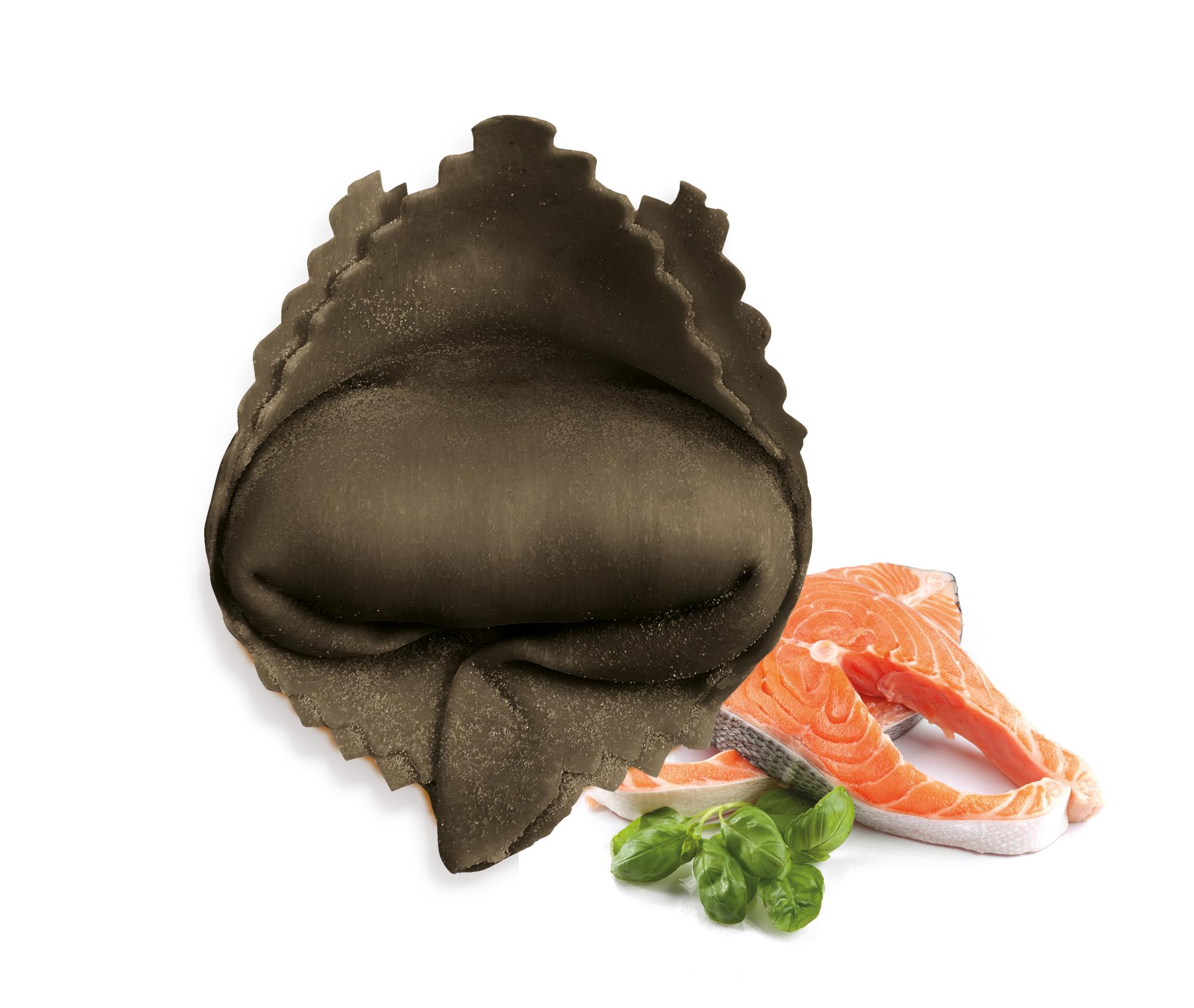 FONTANETO Ravioli Tortellone ripieno salmone (26~ x 38 g = 1 kg) TMC 14 giorni - 2 minuti di cottura