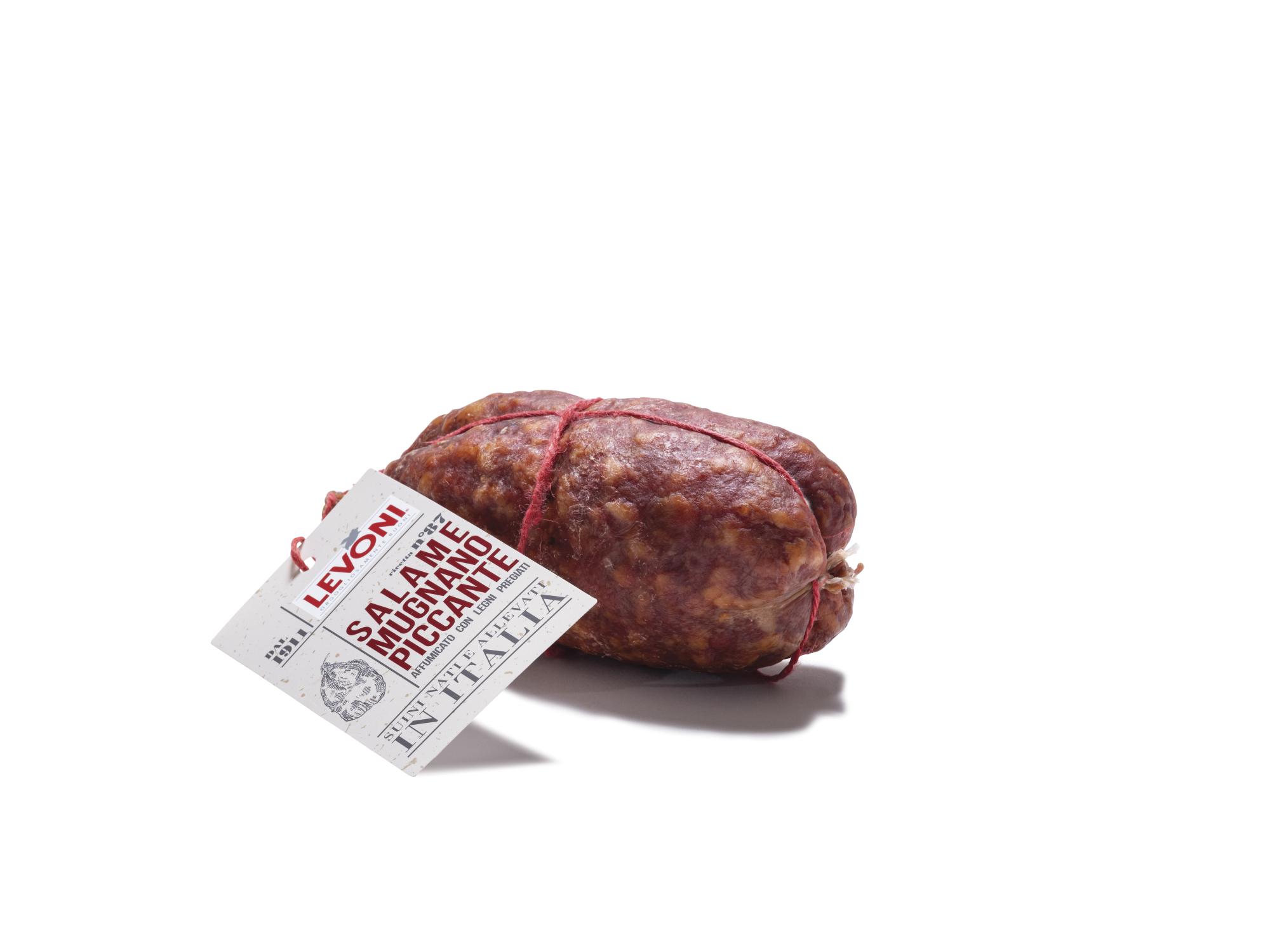 eksekverbar Få Association Cold cuts: LEVONI spicy Mugnano Salami 450 g - EXP 5 weeks - aged 1 month