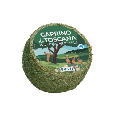 BUSTI Caprino di toscana caglio vegetale 2,5 kg - TMC 3 mesi - stagionato 90 giorni