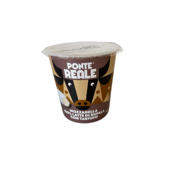 PONTE REALE Mozzarella Bufala tartufata 125 g - TMC 18 giorni