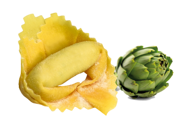 FONTANETO Ravioli Tortellone con ripieno di carciofi 1 kg - TMC 10 giorni - 5 minuti di cottura