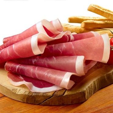 VERONI Prosciutto Crudo San Daniele DOP pressato - 1/1 pezzo, circa 7,3 kg - disossato, senza gambetto, con cotenna - stagionato 14 mesi - SV  7,3 kg