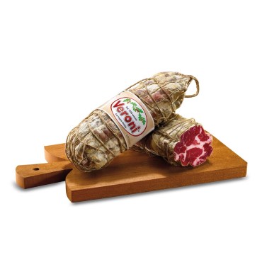 VERONI Coppa - 1/2 pezzo, ca. 760g - stagionata minimo 90 giorni - SV  0,76 kg