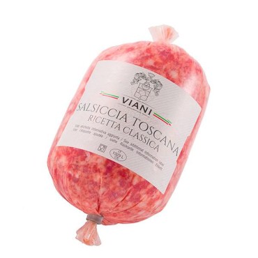 VIANI Impasto salsiccia fresca toscana - 500g - TMC 28 giorni - SV  500 g