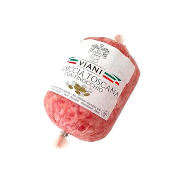 VIANI Impasto salsiccia fresca toscana al finocchio - 500g - TMC 28 giorni - SV  500 g