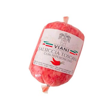 VIANI Impasto salsiccia fresca toscana al peperoncino - 500g - TMC 28 giorni - SV  500 g