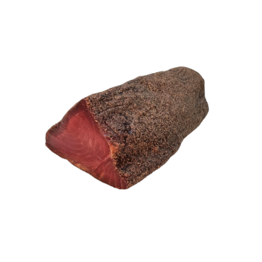 SALUMI DI MARE Bresaola di tonno al pepe 1,75 kg - stagionata 5 mesi - TMC 1 mese