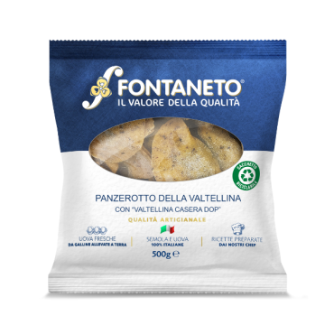 FONTANETO Panzerotti Valtellina al grano saraceno ripieni 2 kg - TMC 3 settimane - 5 minuti di cottura