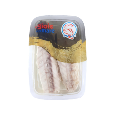 ALICE LE GIOIE DEL MARE Filetti di sgombro marinato 150 g - TMC 3 mesi