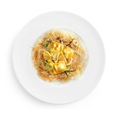 FONTANETO Ravioli ripieno brasato di manzo 4 x (90~ x 5,5 g = 500 g) = 2kg TMC 3 settimane - 5/6 minuti di cottura