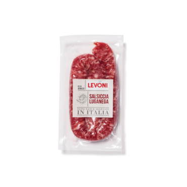 LEVONI Salsiccia Luganega 180 g - TMC 1 mese