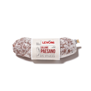 LEVONI Salame Paesano 200 g - TMC 5 settimane - stagionato 3 settimane