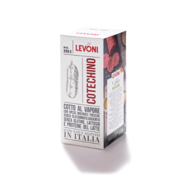 LEVONI Cotechino 500 g - TMC 6 mesi