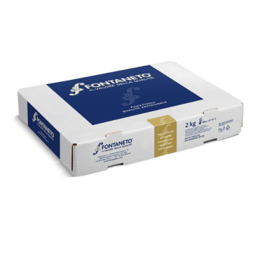 FONTANETO Pasta Tagliatelle semola di grano duro e farina di grano tenero (8 x ~250 = 2 kg) TMC 10 giorni - 3 minuti di cottura - 3 mm