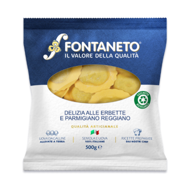 FONTANETO Ravioli Margherita alle bietole - 2kg - TMC 3 settimane - 5 minuti di cottura