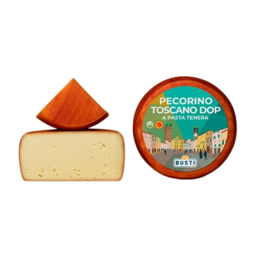 BUSTI Pecorino Toscano 2 kg - TMC 3 mesi - stagionato 20 giorni