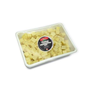 CASEIFICIO LONGO Toma Piemontese cubettata DOP 1 kg - TMC 11 giorni - Stagionato 1 mese