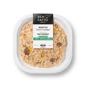 BEN FATTO Risotto zucca e castagne 250 g - TMC 2 settimane