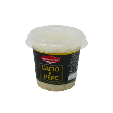 AMBROSINI - Salsa Cacio e Pepe 110 gr - TMC 28 giorni