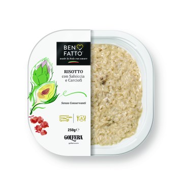 BEN FATTO Risotto con carciofi e salsiccia 250 g - TMC 18 giorni