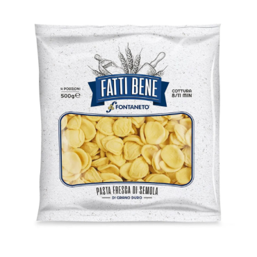 FATTI BENE Pasta Orecchiette 500 g - TMC 2 mesi - 8 minuti di cottura