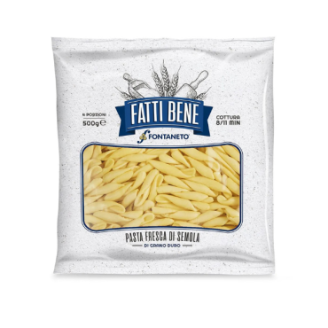 FATTI BENE Pasta Strozzapreti 500 g - TMC 10 settimane - 10 minuti di cottura